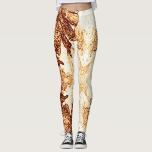 Leggings Une touche d'orange