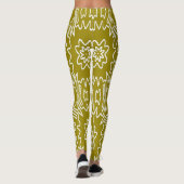 Leggings Une tradition "Ratti_Creative_Arts" sans couture (Dos)