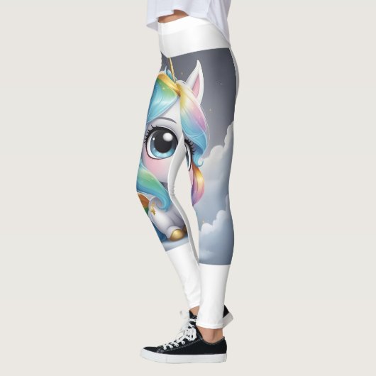 Leggings unicorn with  (Gauche)