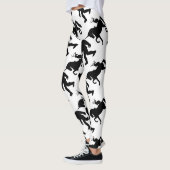 Leggings Unicorne, Bigfoot et Jackalope (Gauche)