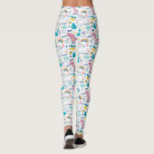 Leggings Unicorne Et Dinosaure (Dos)
