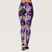 Leggings Unicorne, Fille d'anniversaire, fête d'anniversair (Dos)