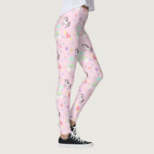 Leggings Unicorne rose magique princesse fille d'anniversai (Droite)