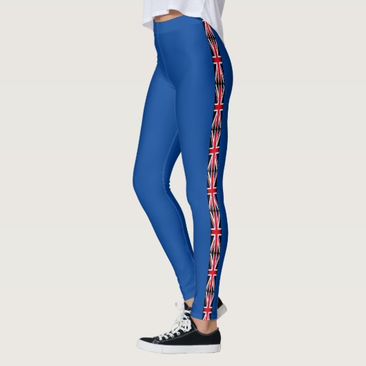 Leggings Union Jack Vertical - Drapeau Royaume-Uni (Gauche)