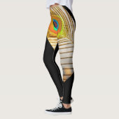 Leggings Unique Modèle moderne tendance Peacock (Gauche)