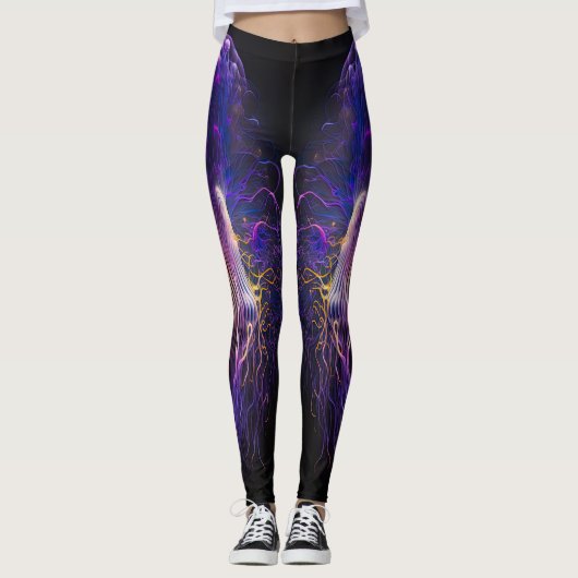 Leggings Unique, moderne et éblouissant UlUV imprimé (Devant)