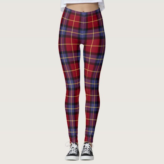 Leggings Université d'Aberdeen Tartan (Devant)