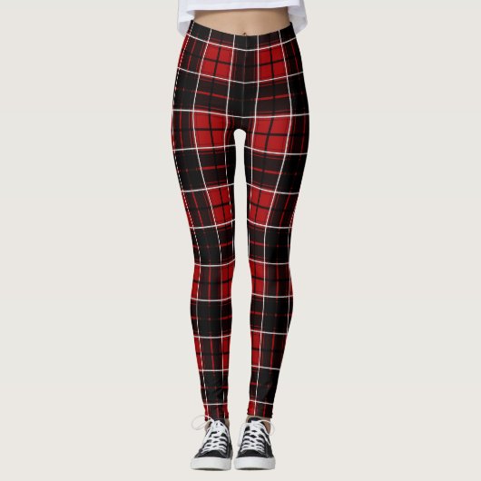 Leggings Université de Géorgie Tartan (Devant)