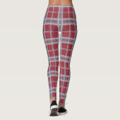 Leggings Université d'État de Washington Cougar Tartan (Dos)