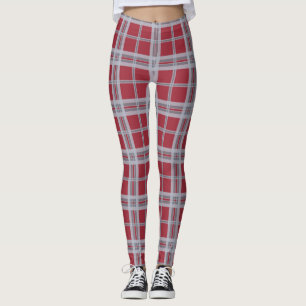 Leggings Université d'État de Washington Cougar Tartan