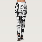 Leggings Ursula LEatherneck Punk Bande dessinée (Dos)