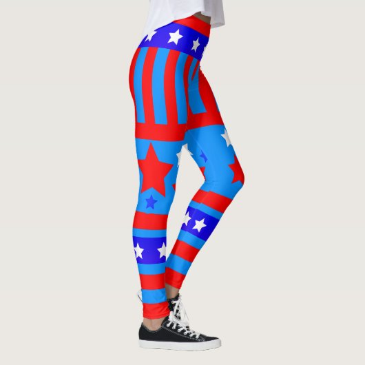 Leggings USA Patriot Stars and Stripes (Droite)