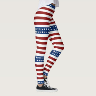 Leggings USA Stars and Stripes