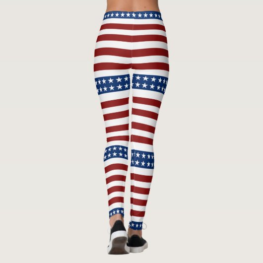 Leggings USA Stars and Stripes (Dos)
