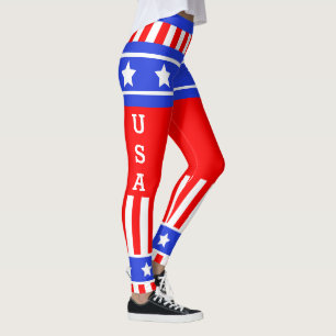 Leggings USA Stars and Stripes