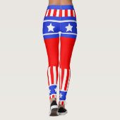 Leggings USA Stars and Stripes (Dos)