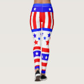 Leggings USA Stars and Stripes (Dos)