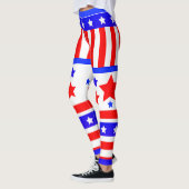 Leggings USA Stars and Stripes (Gauche)