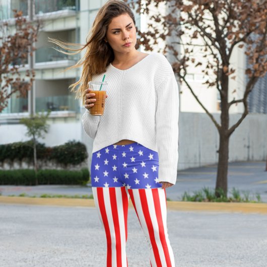 Leggings USA Stars and Stripes