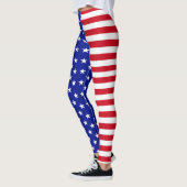 Leggings - USA Stars and Stripes (Gauche)