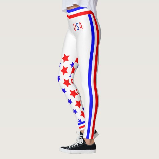 Leggings USA Stars and Stripes (cust.) (Gauche)