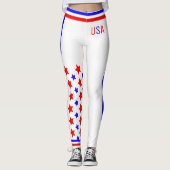 Leggings USA Stars and Stripes (cust.) (Devant)
