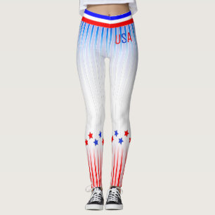 Leggings USA Stars and Stripes (cust.)