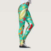 Leggings vacances été plage motif (Droite)