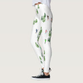 Leggings Vacances ski alpin Ski Noël (Gauche)