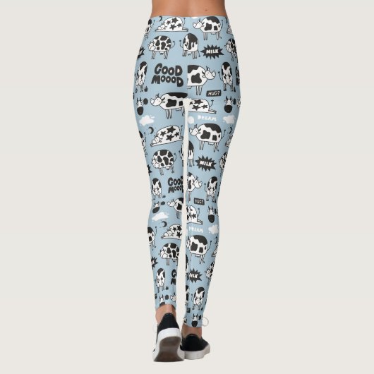 Leggings Vache et lait (Dos)