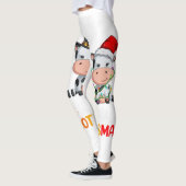 Leggings Vaches Hallothanksmas jupe, Halloween Thanksg (Gauche)