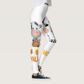 Leggings Vaches Hallothanksmas jupe, Halloween Thanksg (Droite)