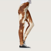 Leggings Vachette à crème Brown occidentale (Droite)