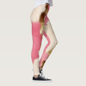 Leggings Vachette d'or à la crème rose (Droite)