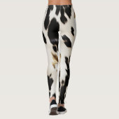 Leggings Vachette noire blanche sud-ouest (Dos)