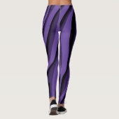 Leggings Vague 3D Zebra Soft Purple Luxe (Dos)