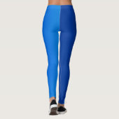 Leggings Vague Bleue Douce De Luxe (Dos)