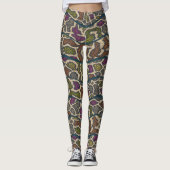 Leggings vague de boa (Devant)