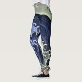Leggings Vague de Hokusai 1 (Gauche)