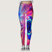 Leggings Vague de torsion (Devant)