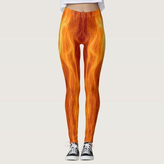 Leggings vague d'incendie (Devant)