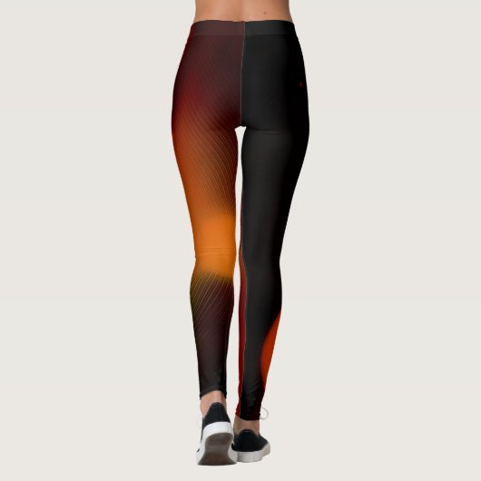 Leggings Vague d'incendie (Dos)