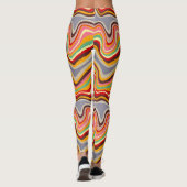 Leggings vague rétro disco (Dos)