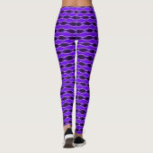 Leggings Vague violette (Dos)