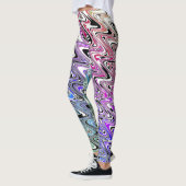 Leggings Vagues arc-en-ciel (Gauche)