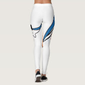 LEGGINGS VAGUES BLEU (Dos)
