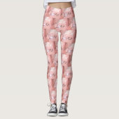 Leggings Vagues d'amour (Devant)