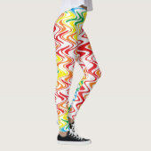 Leggings Vagues d'arc-en-ciel (Droite)