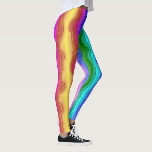 Leggings Vagues de couleur (Droite)