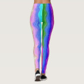 Leggings Vagues de couleur (Dos)